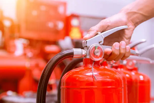Extintor de incêndio recarga